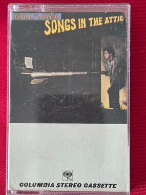 VINTAGE 1981, BILLY JOEL, SONGS IN THE ATTIC CASSETTE!!!